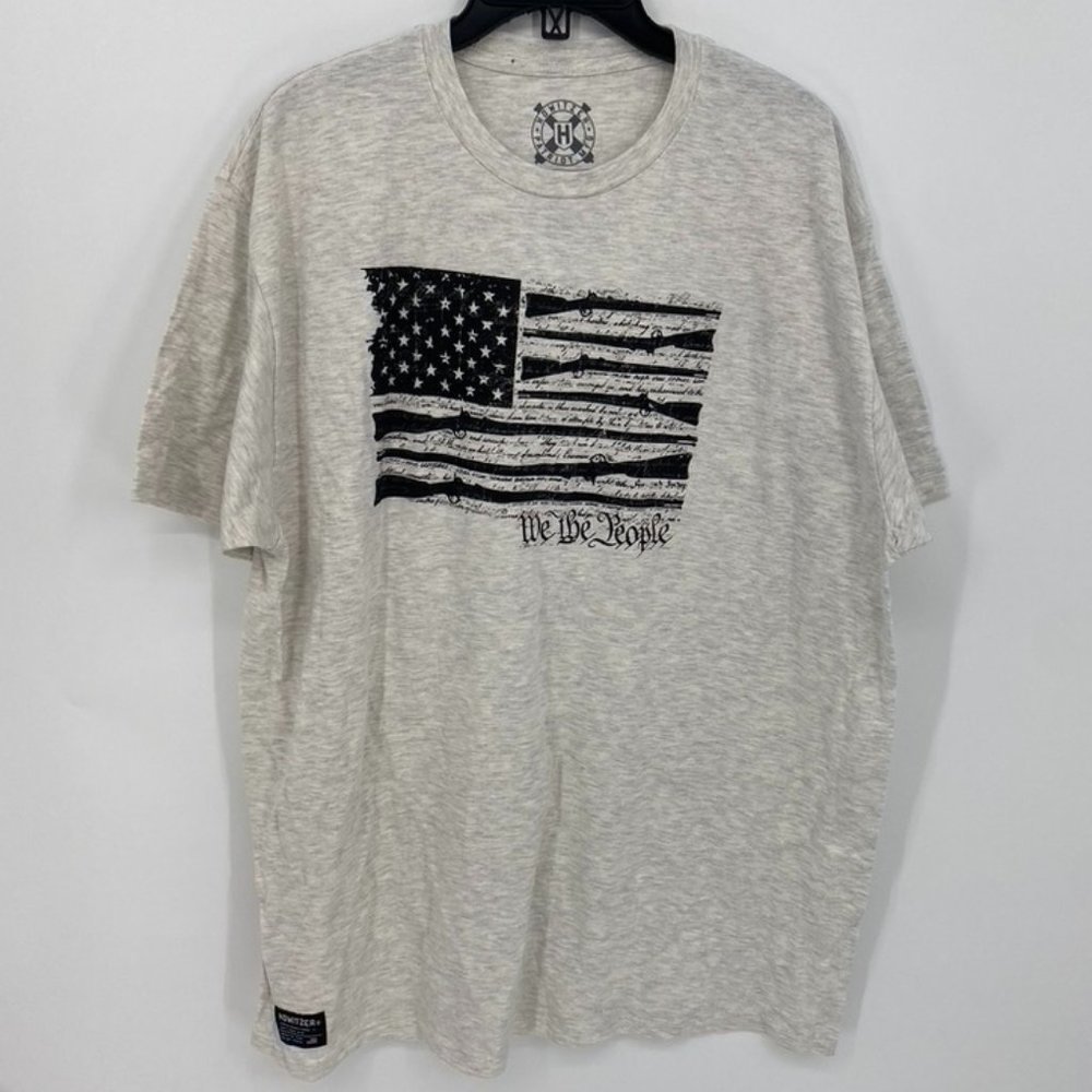 Howitzer White/Grey Mens We The People T-Shirt